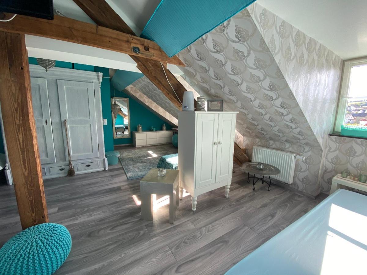 Apartamento Oriental Cozy Loft - Orientalisches gemütliches Loft Weibern Exterior foto
