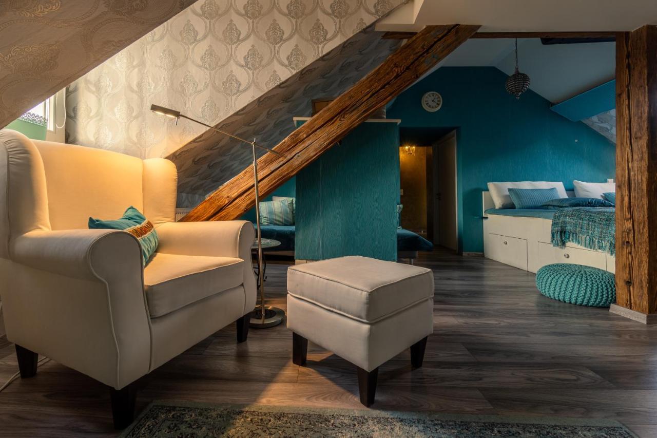Apartamento Oriental Cozy Loft - Orientalisches gemütliches Loft Weibern Exterior foto